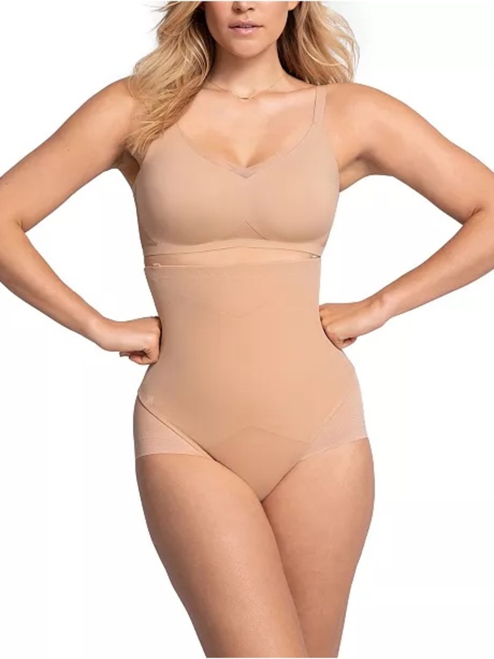 Honeylove Nude Tan Super Power Brief Size Medium